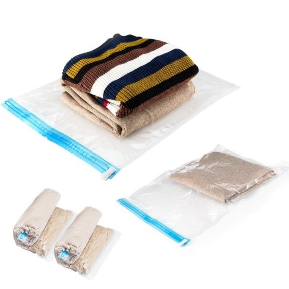 Compression Storage Bags for Travel, Lot of 13